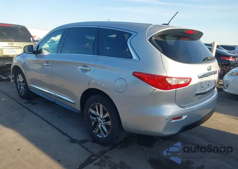 2013 Infiniti Jx35 z USA, uszkodzony, nr VIN 5N1AL0MN1DC311177